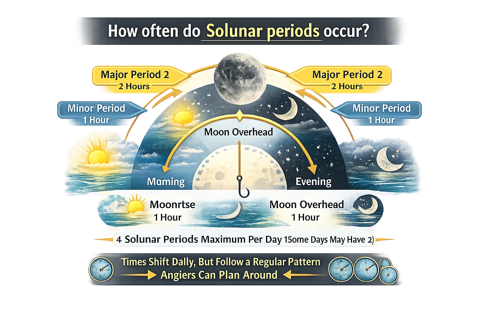 How often do soluanr periods occur?